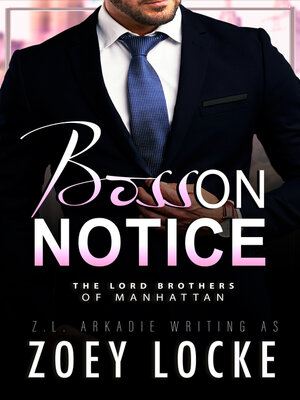 cover image of Boss On Notice